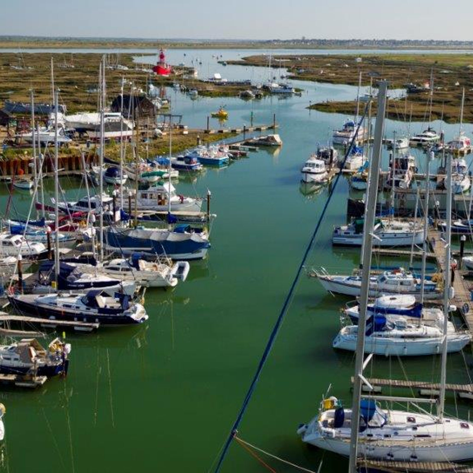 Views of Tollesbury Marina