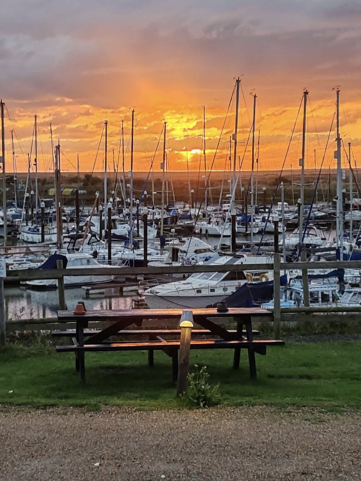 Views of Tollesbury Marina